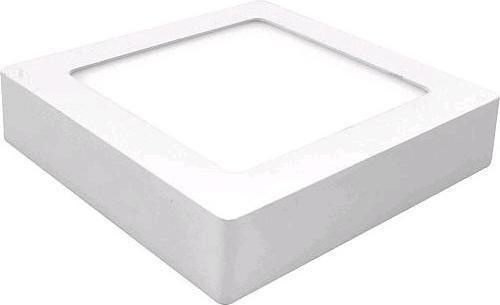 Produktbild Mlight weiss LEDEin und Anbaupanel IP44 4000K 6W eckig 813144 dimmbar (390 lm)