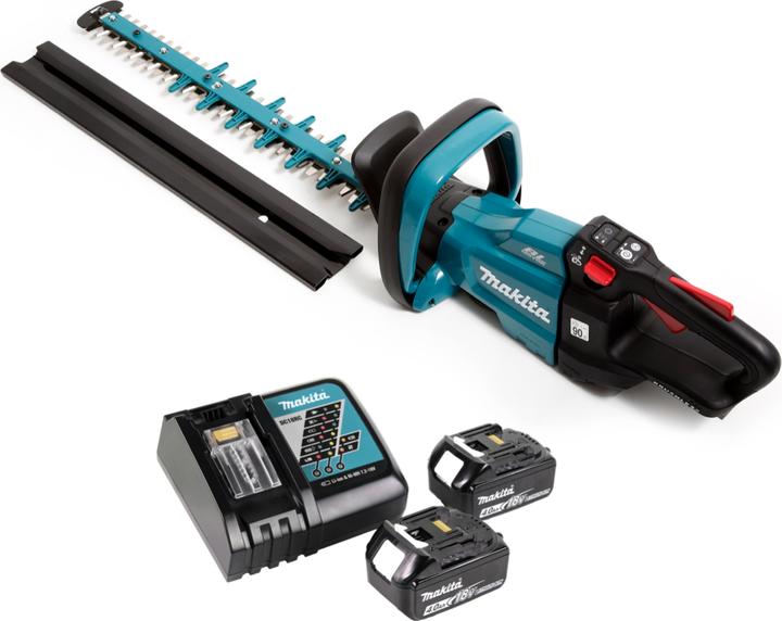 Produktbild Makita DUH 502 RM Akku Heckenschere 18V 50cm + 2x Akku 4,0Ah + Ladegerät (Akkubetrieb)