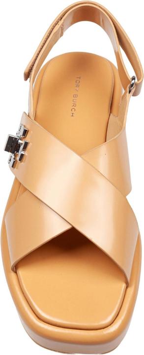 Image du produit Tory Burch t lock sandal with platform in leather color cantucci (38)