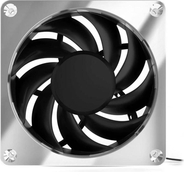 Produktbild Alphacool Apex Stealth Metal 120mm L?fter 2000rpm (chrom) (120 mm, 1 x)