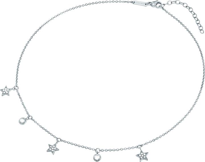Immagine prodotto Eastside Catena da donna Star Stainless Steel Preciosa argento 40,0 cm di base + 5,0 cm di estensione - 29778 (Acciaio inossidabile, 40 - 45 cm)