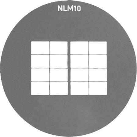 Produktbild Nanlux Gobo Set 1 zu NL Mount Projektionsaufsatz