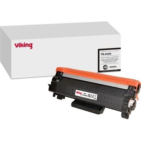 Viking, Toner, Tonerkartusche Kompatibel Brother TN2420 Schwarz