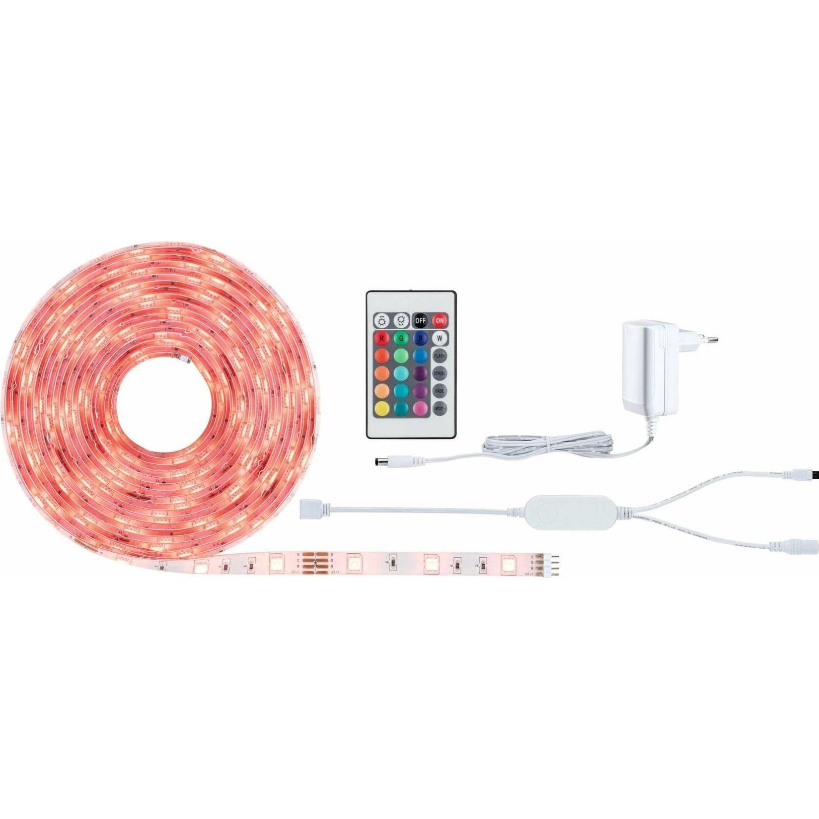 Paulmann, LED Streifen, SimpLED LED Stripe Set (RGB, 500 cm, Indoor)