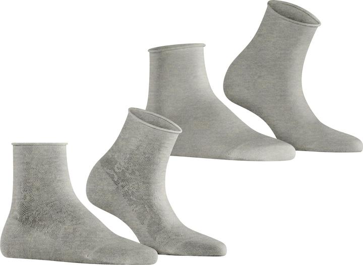 Produktbild Esprit Lacy Flowers 2-Pack Baumwollsocken (2er Pack, 35 - 38)