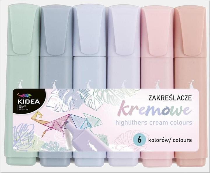 Immagine prodotto Derform Creme-Textmarker 6 Farben KIDEA (6x)