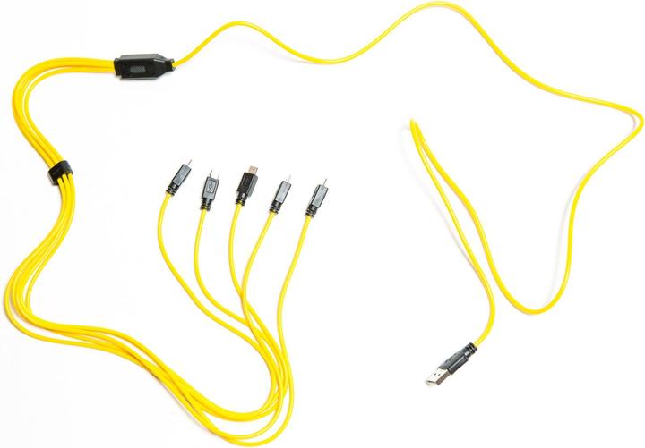 Actual product image MyVolts DD714M - power splitter cable boutique