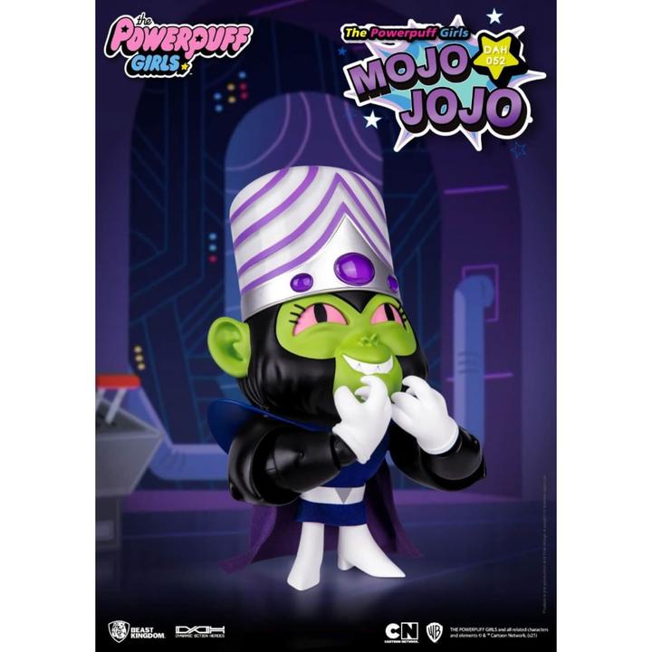 Actual product image Beast Kingdom Les Supers Nanas figurine Dynamic Action Heroes 1/9 Mojo Jojo 14 cm