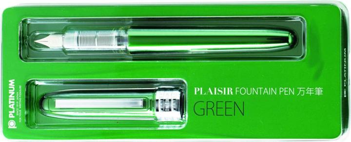 Produktbild Platinum Plaisir Füllfederhalter, Blister, grün (Grün, 1 x)