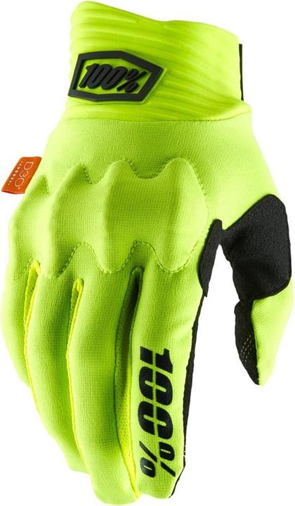 Image du produit 100% 100 Percent Hommes Cognito Glove Fluo Yellow/Black Md Gants pour occasions spéciales, Amarillo (M)