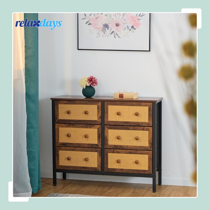 Produktbild Relaxdays Kommode (100 x 32 x 83 cm)