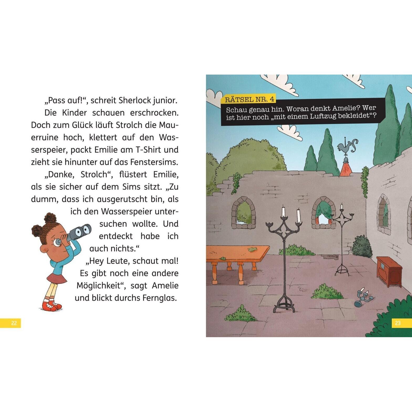 Thumbnail - Ein Fall für Sherlock Holmes Vorsicht, Skelett!, Kinderbücher von Pascal Prévot