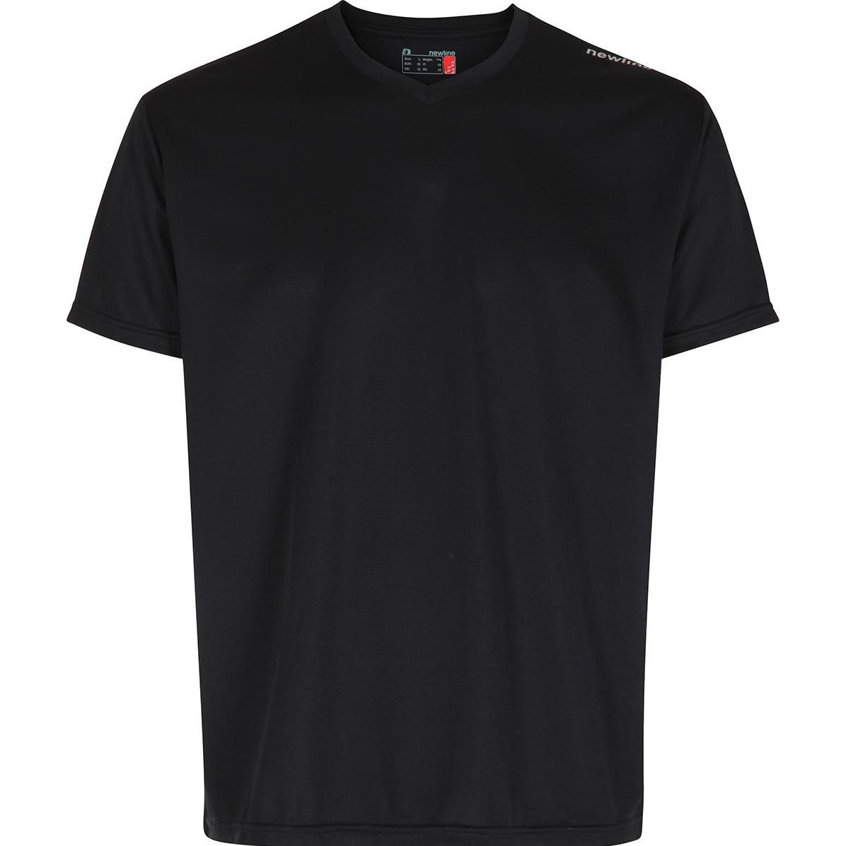 Newline, Herren, Sportshirt, Base Cool Tee (XXL), Schwarz, XXL