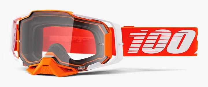 Actual product image Nenurodyta 100% glasses 100% ARMEGA googgle REGAL clear lens (Anti-FOG, LT 88% -92%) (NEWS)