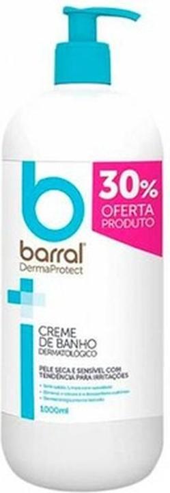 Barral Dermaprotect Bath Cream 1000ml - Nourishing And Protective Cream For The Skin (Körpercreme, 1000 ml)