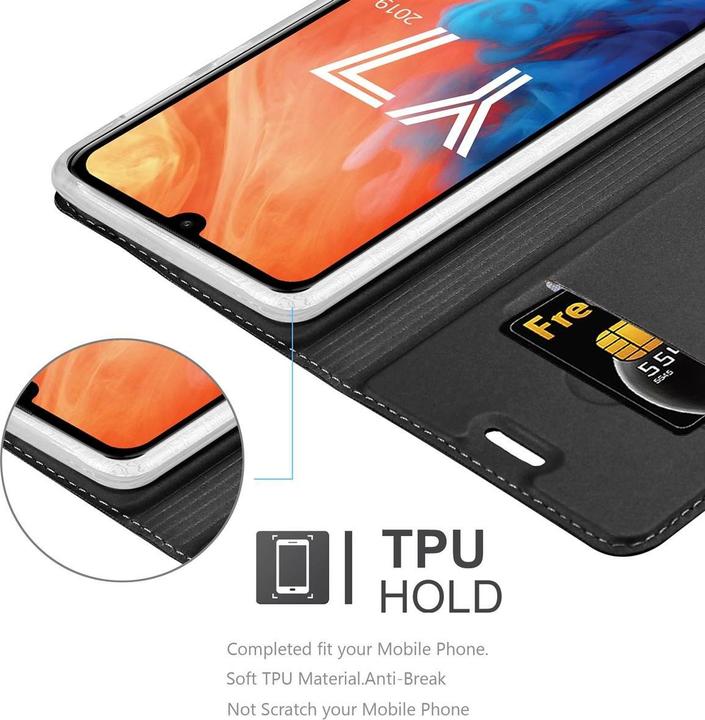 Actual product image Cadorabo Book Classy Style Cover (Huawei Y7 (2019), Huawei Y7 Prime (2019))