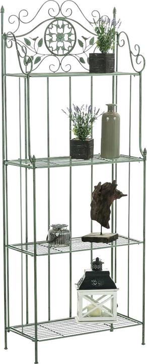 Immagine prodotto CLP Scaffale a terra Flora, verde antico (66 x 32 x 175 cm)