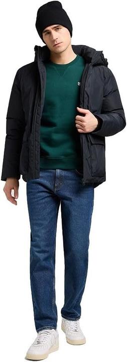 Actual product image Lee Hooded Short Puffer Jacket, Machine Washable, Regular Fit (L)