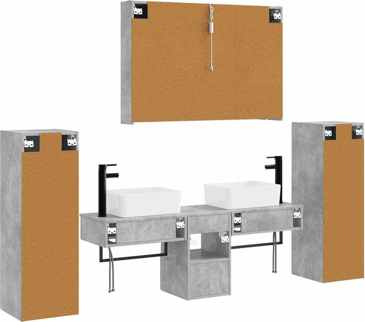 Produktbild vidaXL Badezimmermöbel-Set