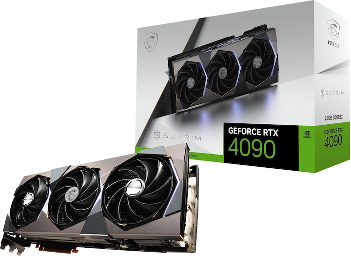 Image du produit MSI GeForce RTX 4090 SUPRIM X 24G (24 Go)