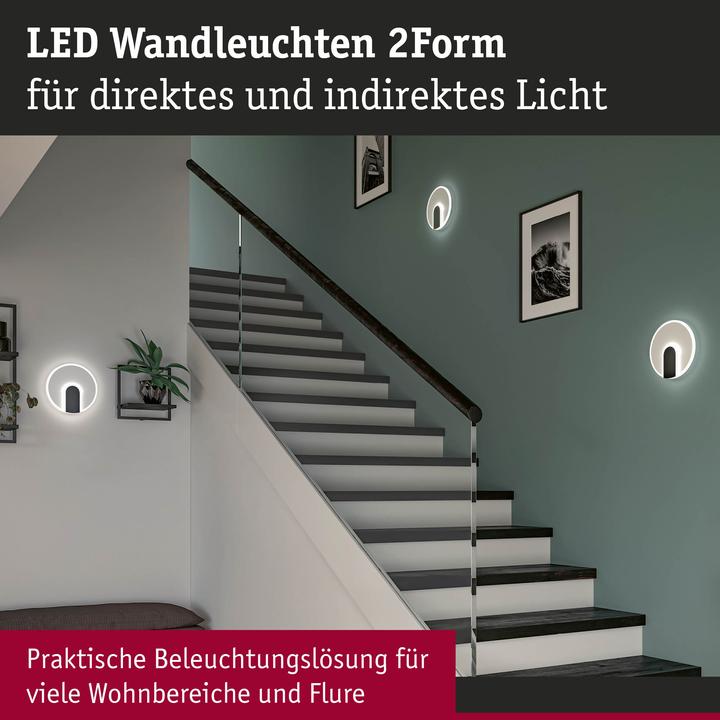 Image du produit Paulmann Wandleuchte 2Form (1590 lm)