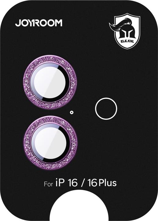 Produktbild Joyroom JR-MSF0302 Camera Lens Protector for iP16/iP16 Plus-Pink (1 Stück, Apple iPhone 16 Plus, Apple iPhone 16)