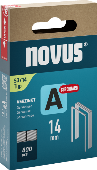 Immagine prodotto Novus Graffette a filo sottile A 53 14 mm Super Hard