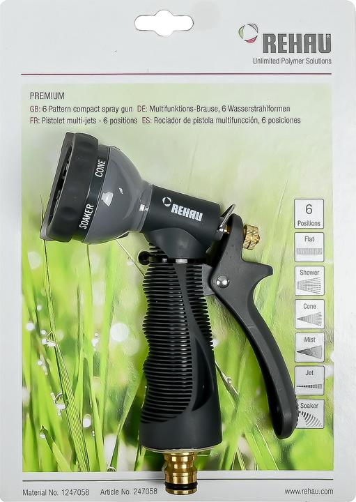 Produktbild Rehau Multifunktionsbrause 6 Funktionen