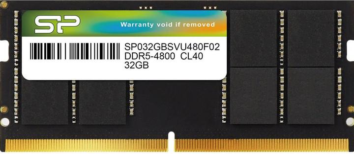 Silicon Power DDR5 32Go 4800MHz SODIMM (1 x 32GB, 4800 MHz, DDR5-RAM, SO-DIMM)