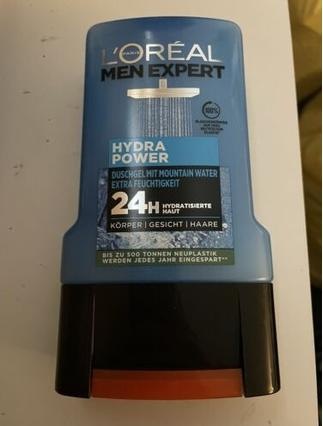 Actual product image L'Oréal Paris Men Expert Shower 250ml Hydra Power (250 ml)