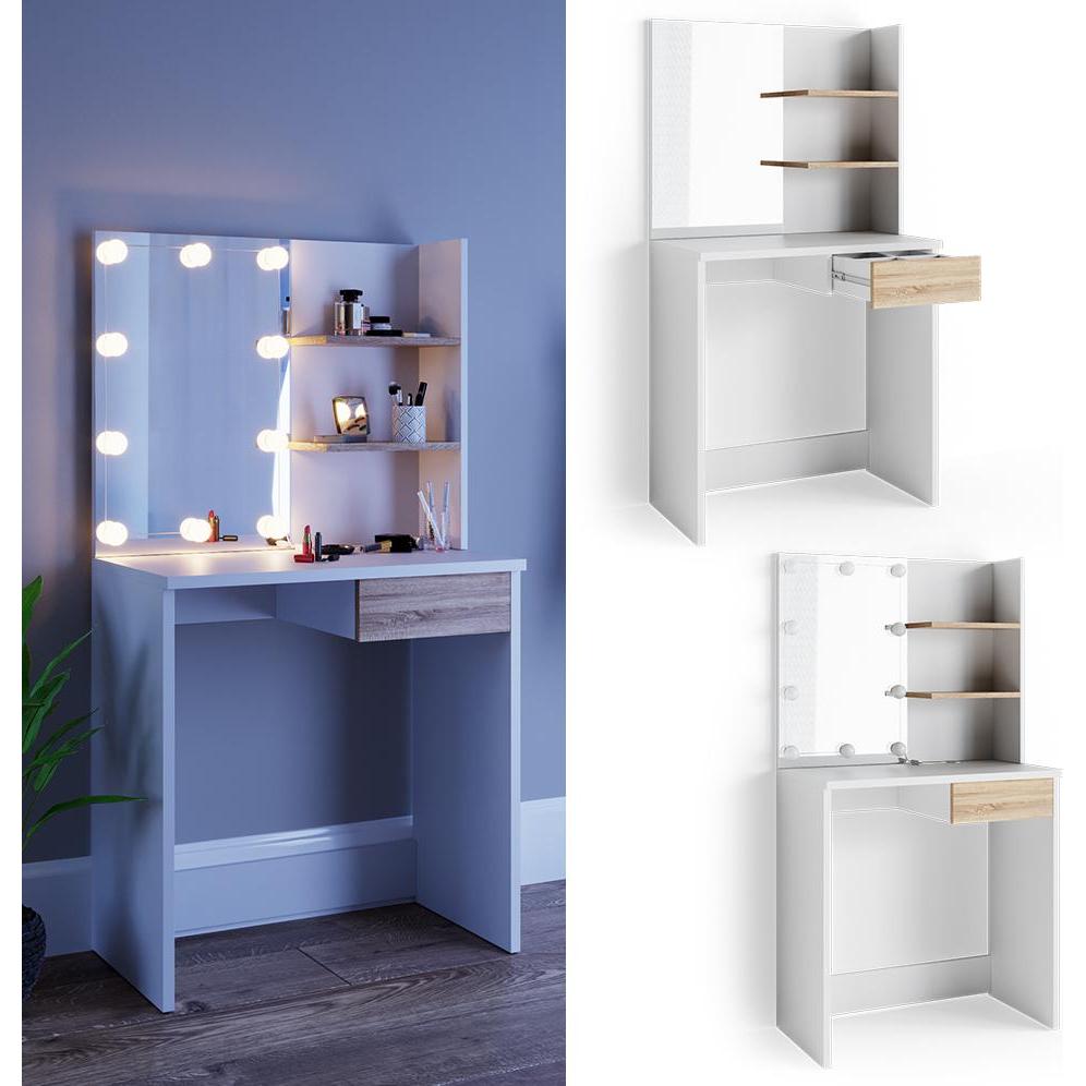 Thumbnail - Vicco, Schminktisch, Dekos mit Beleuchtung