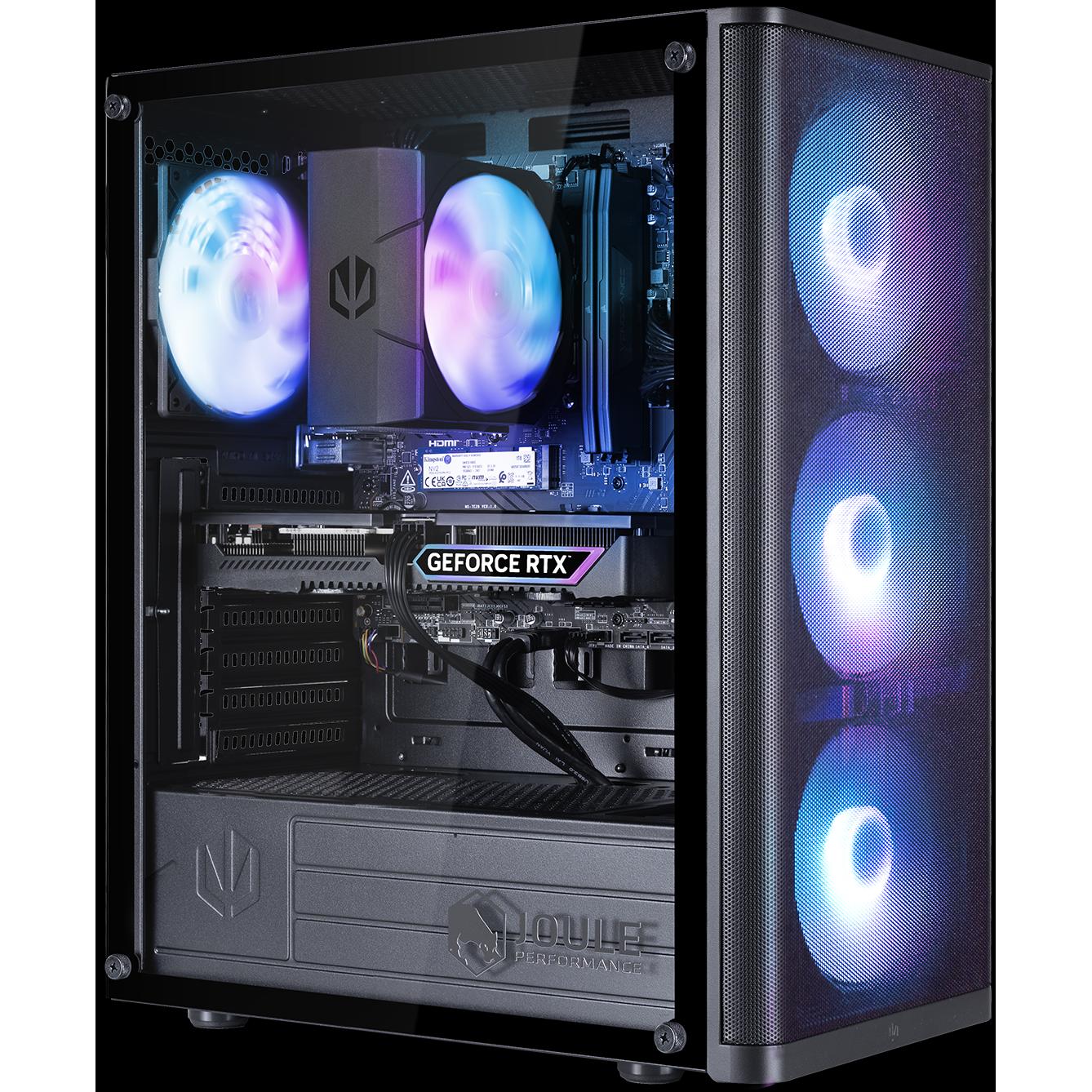 Joule Performance Gaming PC RTX5070TI R5 32GB 2TB L1135105 (AMD Ryzen 5 9600X, 32 GB, 1000 GB, GeForce RTX 5070 Ti), PC