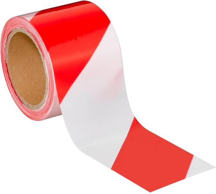 Actual product image tesa Signal barrier tape, non-adhesive warning tape for demarcating danger areas (80 mm)