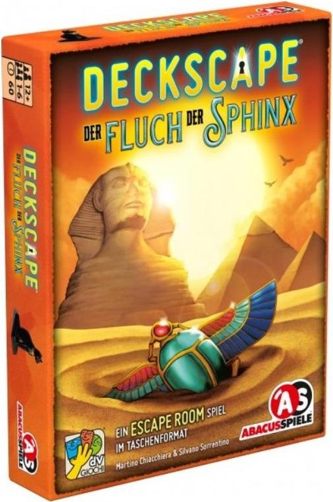 Immagine prodotto Abacus Deckscape La Maledizione della Sfinge (Tedesco)