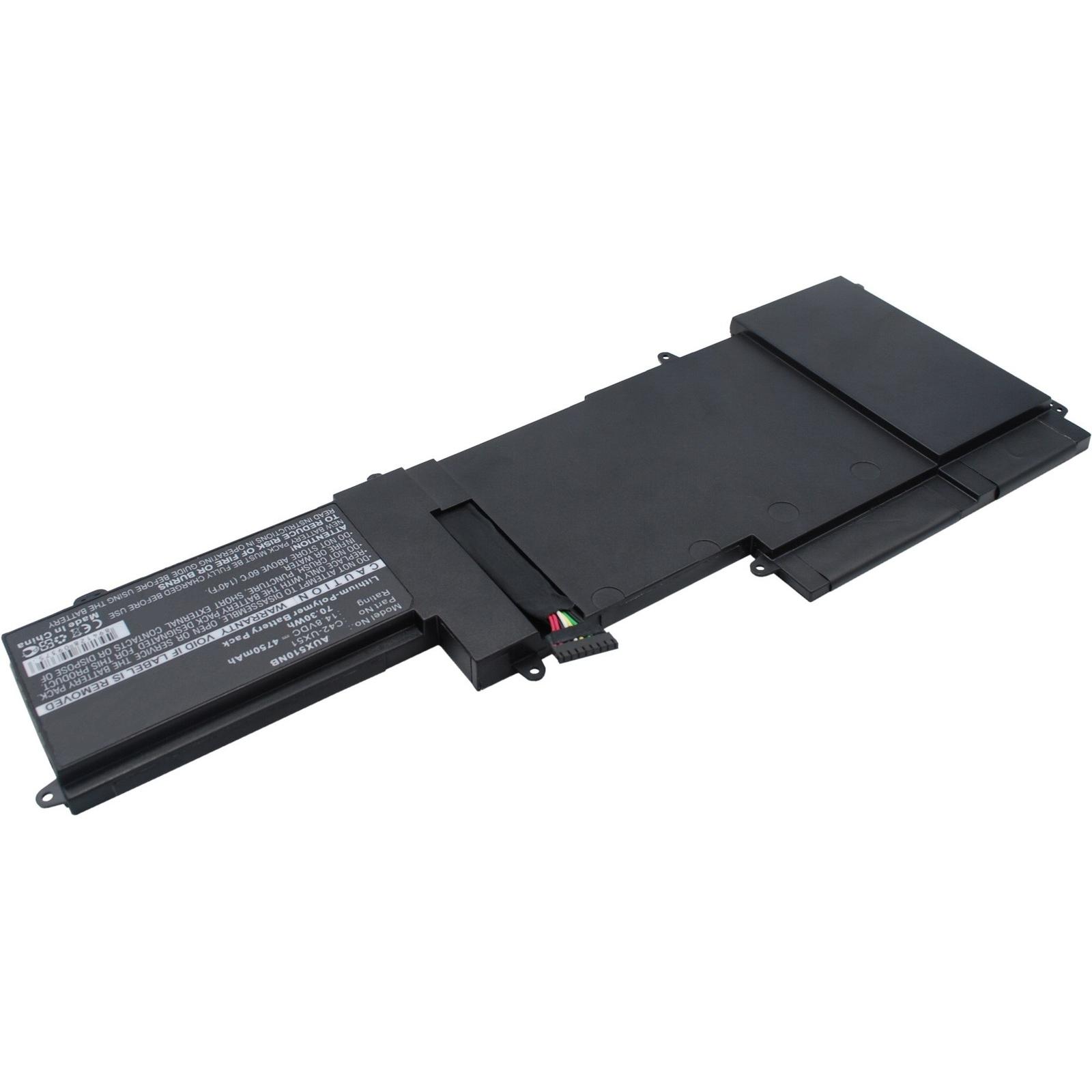 Thumbnail - CoreParts MBXAS-BA0055 (1 Zellen, 4750 mAh), Notebook Akku, Schwarz