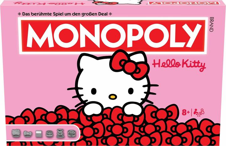 Produktbild Winning Moves Monopoly Hello Kitty (Deutsch, 2 - 6 Spieler)