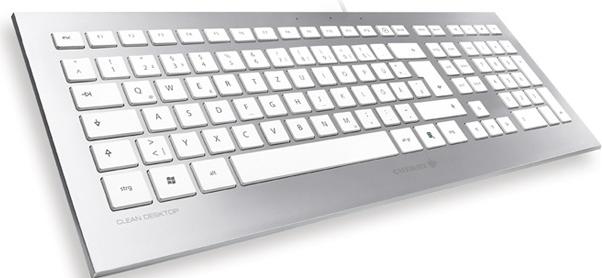 Actual product image CHERRY Strait Corded Keyboard (CH, Cable)