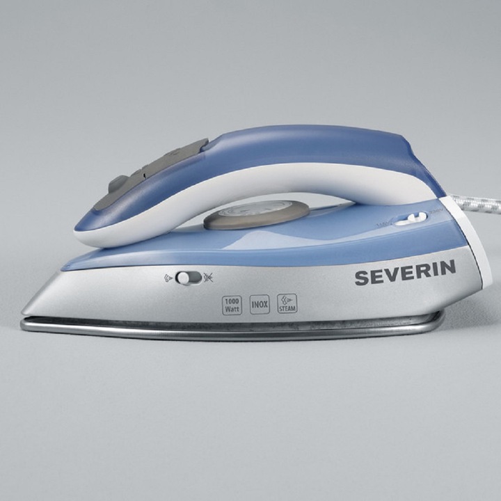Actual product image Severin Travelling steam iron BA 3234 Silver (1000 W, 40 g/min)