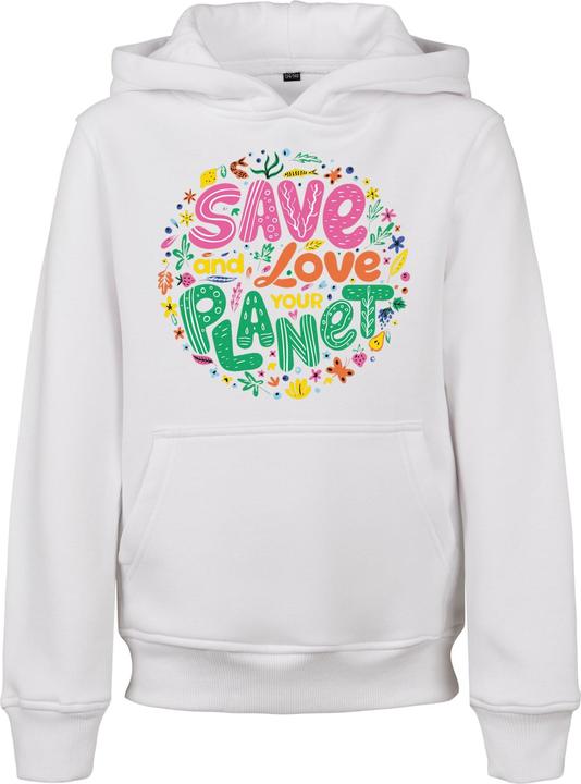 Immagine prodotto Mister Tee Felpa con cappuccio Save And Love - 15597 (146, 152)