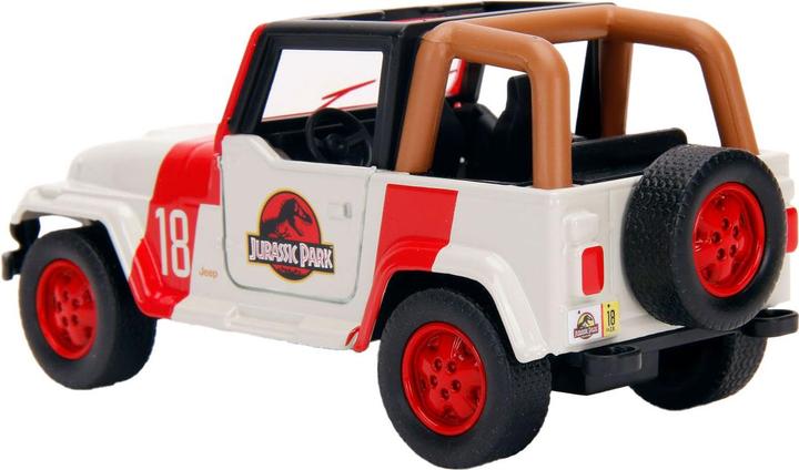 Actual product image Jada Jurassic Park Jeep Wrangler 1:32