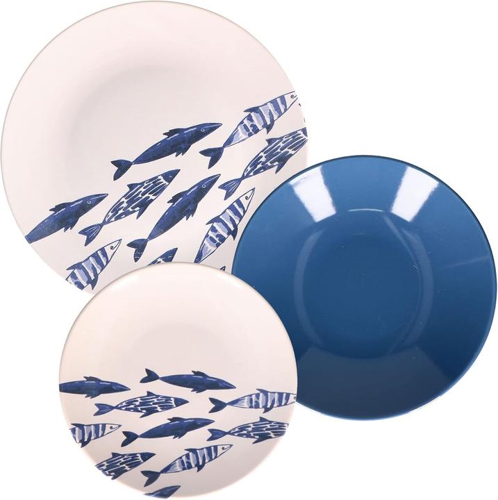 Actual product image Field + Wander Dinner for 6 The Blue Ones (18 pcs.)