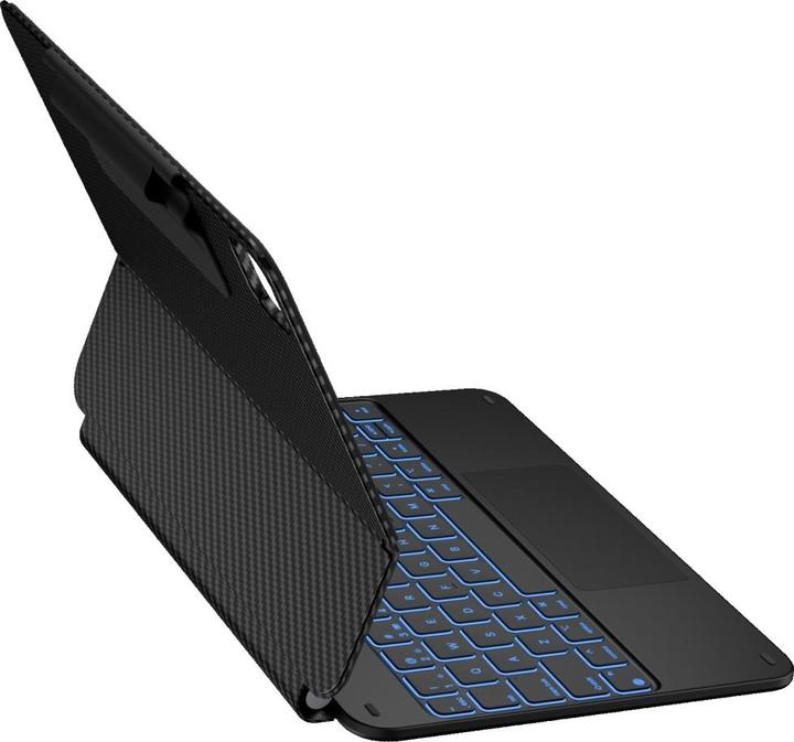 Produktbild Typecase Case Edge with keyboard for iPad Air 11" 2024/2025 carbon fiber (Apple iPad Air 11 2024, Apple iPad Air 11 2025, Apple iPad Air 11 2026)