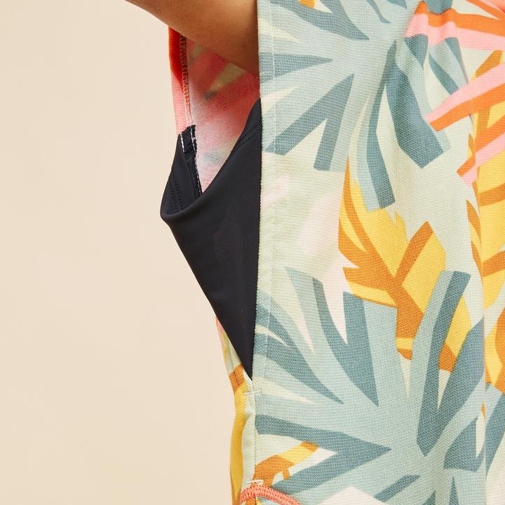 Produktbild Olaian Surf-Poncho Kinder 135–160 cm 550 Jungle koralle