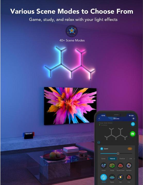 Actual product image Govee Panel light (168 lm)