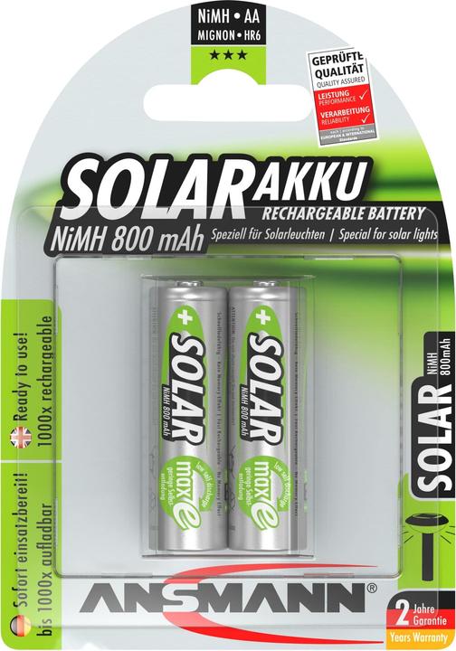 Ansmann Solar (1 pz., AA, 800 mAh)