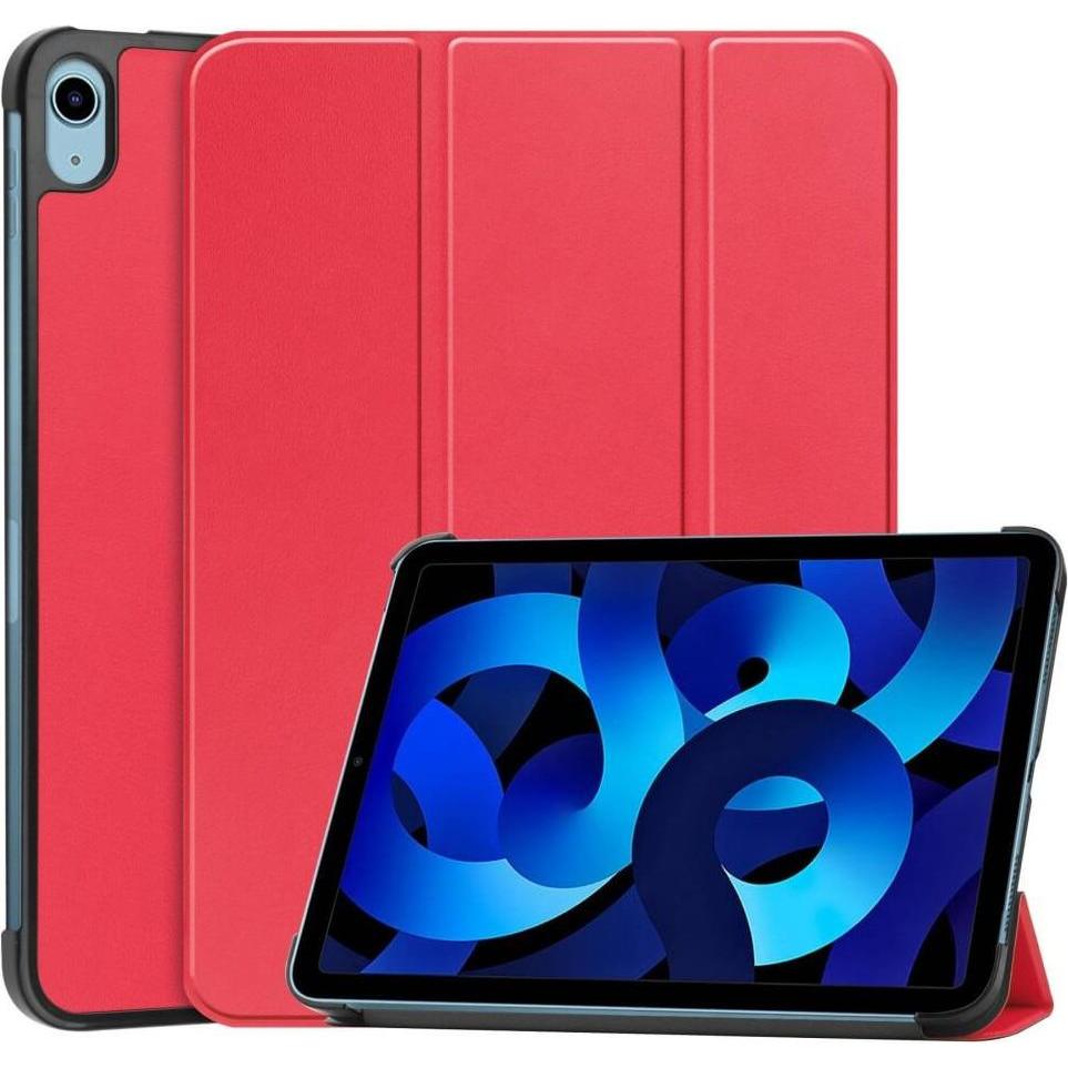 Thumbnail - Cover-Discount Tri-fold Smart Case (iPad 2022 (10. Gen)), Tablet Hülle, Rot
