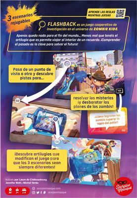 Actual product image Asmodée Flashback Zombie Kidz (Spanish, 2 - 4 Players)