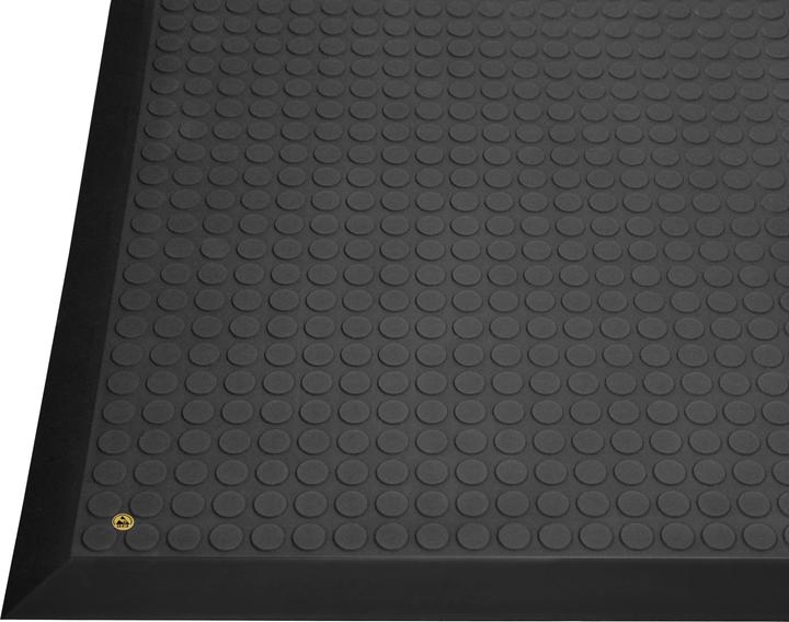 BJZ A-64942 ESD-Bodenmatte Schwarz (L x B x H) 960 x 660 x 12mm