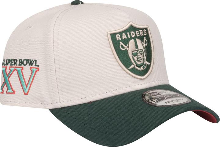 Actual product image New Era 9Forty Snapback Cap - Las Vegas Raiders Stone Green (One size)