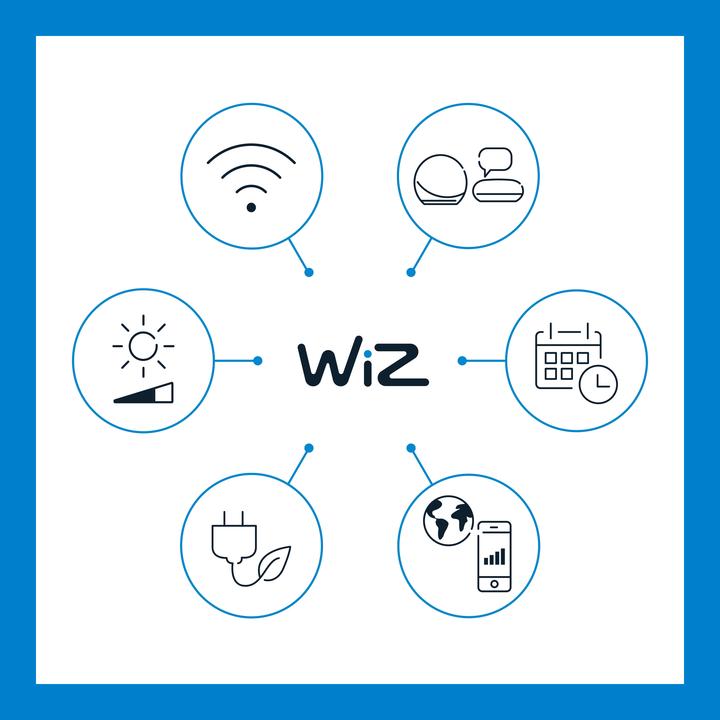 Produktbild WiZ Tunable White (E27, 8 W, 806 lm, 1 x, F)